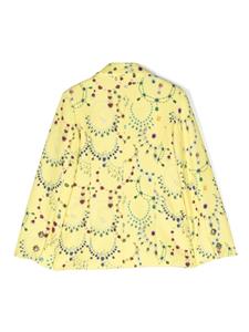 johnrichmondjunior John Richmond Junior Sun Jewellery blazer met enkele rij knopen - Geel