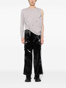 Doublet Trainingsbroek met gelakte afwerking - Zwart