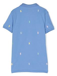 poloralphlaurenkids POLO RALPH LAUREN KIDS Poloshirt met borduurwerk - Blauw