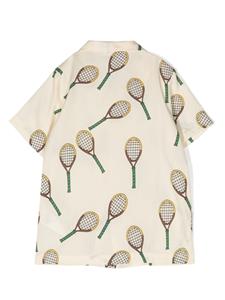 Mini Rodini Lyocell shirt met print - Beige