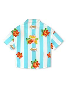 kenzokids Kenzo Kids Sweater met bloemenprint - Wit