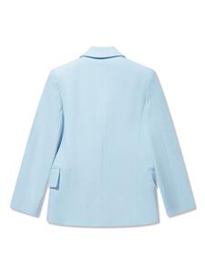 balmainkids Balmain Kids Blazer met enkele rij knopen - Blauw