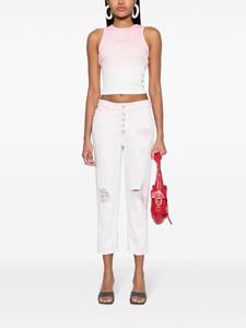 DONDUP Gerafelde jeans - Roze
