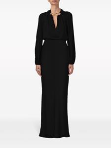 silviatcherassi Silvia Tcherassi High waist maxi-rok - Zwart