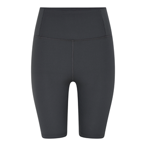 Girlfriend Collective Rib Bike Korte Broek, Kleur: Zwart