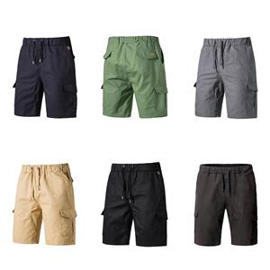 Sunnyway Men Daily Shorts Workwear Pants With Multi Pockets Short Pants Workwear Trousers for Summer