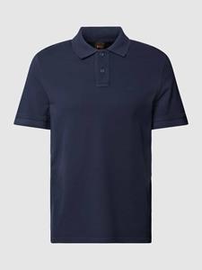 Boss Orange Slim fit poloshirt met korte knoopsluiting, model 'Prime'