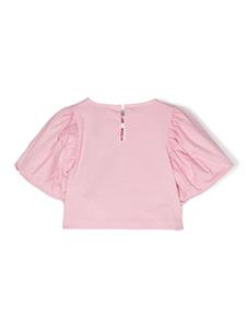 etrokids ETRO KIDS T-shirt met Pegaso-patroon - Roze