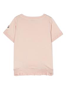 Moncler Enfant Gelaagd T-shirt - Roze