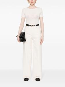 TOTEME Jeans met wijde pijpen - Beige