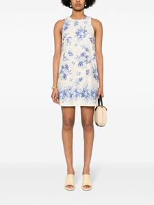 TWINSET Mini-jurk met bloemenprint - Beige