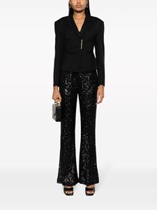 TWINSET Flared broek - Zwart