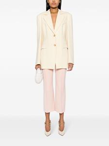 Lanvin wool flared trousers - Roze