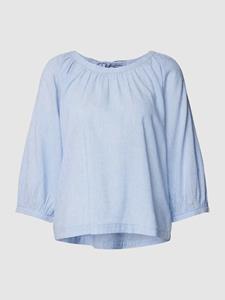 s.Oliver Shirtbluse, in Streifenoptik und mit Schleife im Nacken