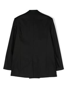 balmainkids Balmain Kids Blazer met dubbele rij knopen - Zwart