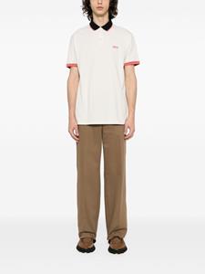 Barbour Poloshirt met geborduurd logo - Beige