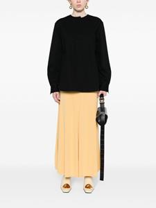 TOTEME High waist midi-rok - Geel