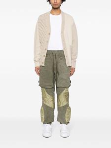 Readymade Gewatteerde cargo broek - Groen