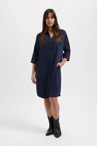 Kuyichi Damen vegan Kleid Marla Navy