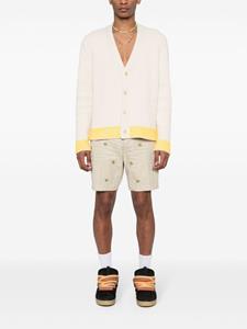 DSQUARED2 Bermuda shorts met borduurwerk - Beige