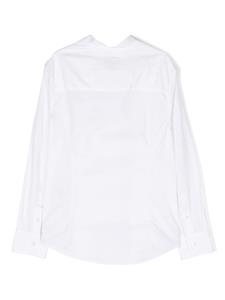 faykids Fay Kids Katoenen shirt met geborduurd logo - Wit