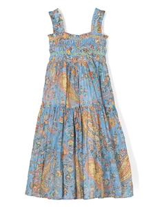 etrokids ETRO KIDS Jurk met paisley-print - Blauw
