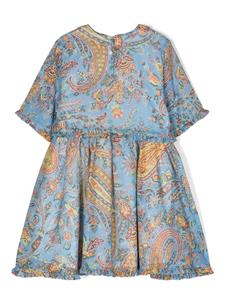 etrokids ETRO KIDS Jurk met paisley-print - Blauw