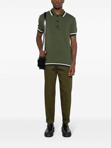 Balmain Katoenen broek met toelopende pijpen - Groen
