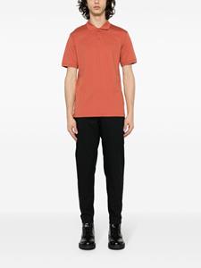 calvinklein Calvin Klein Broek met logopatch en toelopende pijpen - Zwart
