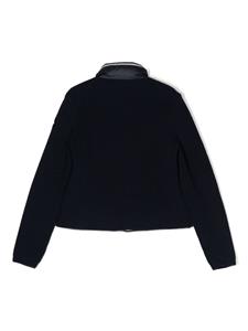 monclerenfant Moncler Enfant Gewatteerd jack met logopatch - Blauw