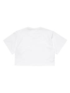 mm6maisonmargielakids MM6 Maison Margiela Kids T-shirt met logopatch - Wit