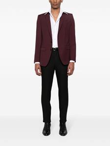 dolce&gabbana Dolce & Gabbana Linnen pantalon - Zwart