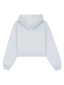 sporty&rich Sporty & Rich Katoenen hoodie met print - Blauw