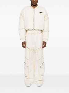 heliotemil HELIOT EMIL High waist cargo broek - Beige