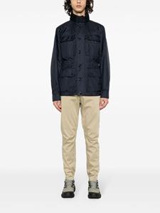 Stone Island Broek met toelopende pijpen en Compass-logopatch - Beige