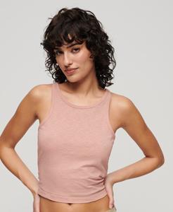 Superdry Vrouwen Tanktop met Ruches Roze