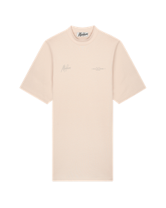 Malelions Women Members T-Shirt Dress - Beige