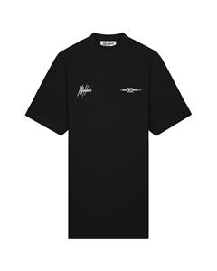 Malelions Women Members T-Shirt Dress | Black
