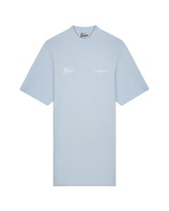Malelions Women Members T-Shirt Dress | Ice Blue
