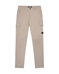 Malelions Men Cotton Cargo Pants - Beige