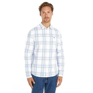 Tommy Jeans Langarmhemd TJM REG POPLIN CHECK SHIRT
