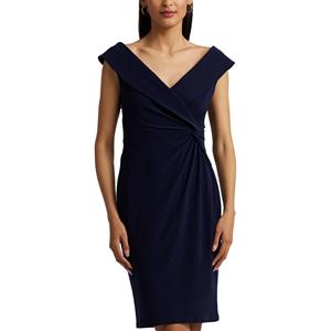Korte Jurk Lauren Ralph Lauren LEONIDAS SH-SLEEVELESS-COCKTAIL DRESS