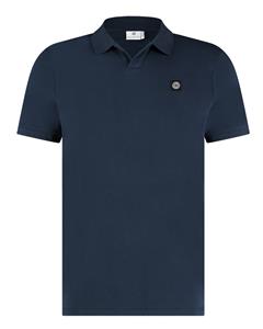 Blue Industry Jersey Poloshirt Riva Navy