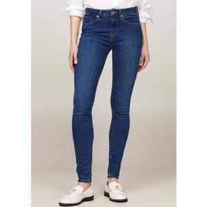 Tommy Hilfiger Skinny fit jeans TH FLEX COMO SKINNY RW GYA met tommy hilfiger logo-badge (TH FLEX COMO SKINNY RW)