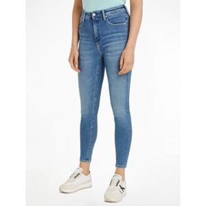 Calvin Klein Skinny fit jeans HIGH RISE SUPER SKINNY ANKLE in een klassiek 5-pocketsmodel