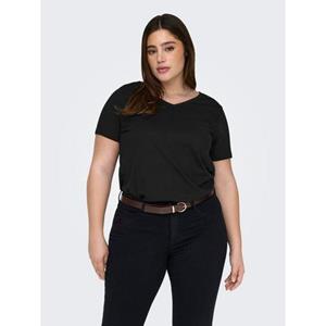 ONLY CARMAKOMA V-Shirt CARBONNIE LIFE S/S V A-SHAPE TEE NOOS