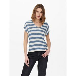 ONLY V-Shirt ONLLIRA LIFE S/S V-NECK TOP JRS NOOS