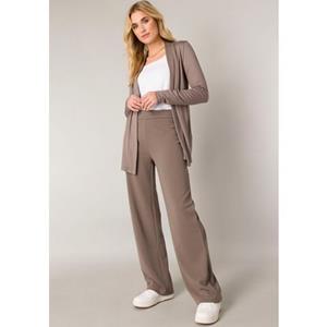 Base Level Strickjacke "BAS-YALA CARDIGAN KURZ", In elastischem Feinstrick