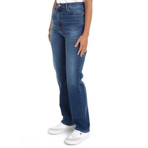 Tommy Jeans Straight-Jeans "JULIE UH STR AH1280", mit Logostickerei