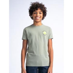 Petrol Industries - Jongens Backprint T-shirt Glassy - Groen